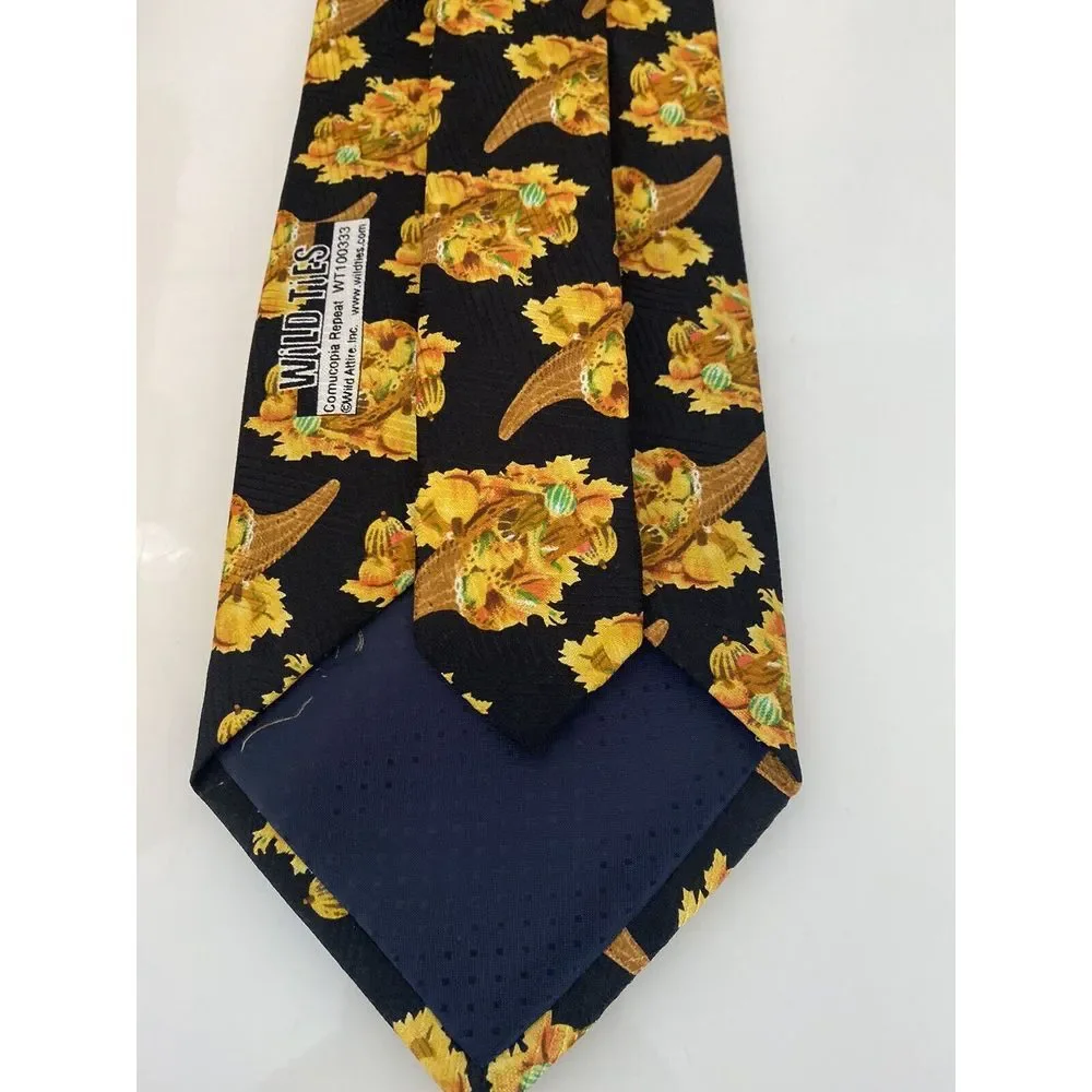 Wild Ties Cornucopia Repeat Vintage Men's 4